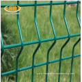 RAL 6005 green pvc coated wire mesh fence